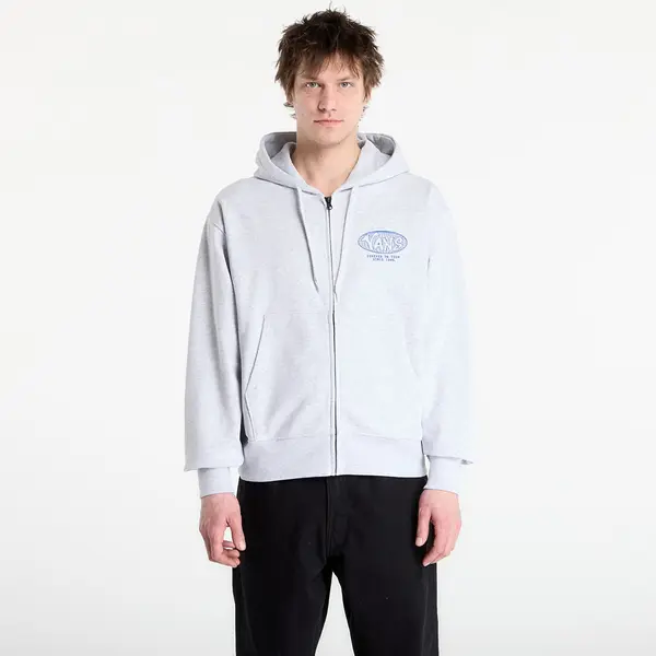 Vans Hoodica Vans World Tour Loose Full Zip Hoodie Light Grey Heather M