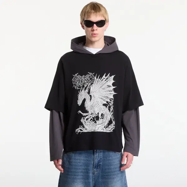 Wasted Paris Hoodica Wasted Paris Balaur Age Hoodie Black/ Old Black XL
