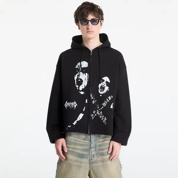 Wasted Paris Hoodica Wasted Paris M Wrath Zip Hoodie Black M