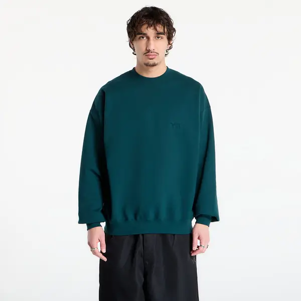 Y-3 Hoodica Y-3 Brushed Terry Crew Sweatshirt Aurora Ivy XL