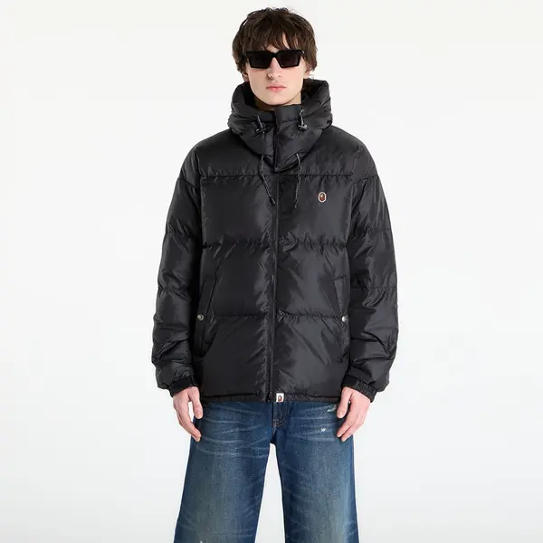 A BATHING APE Jakna A BATHING APE One Point Relaxed Fit Down Jacket M Black XXL