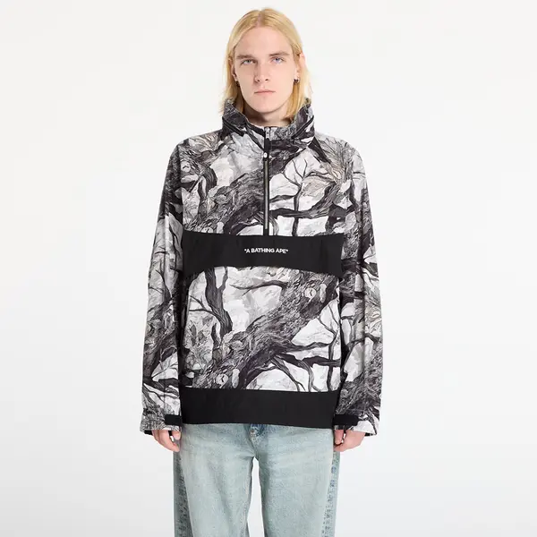 A BATHING APE Jakna A BATHING APE Tree Edge Camo Anorak Jacket UNISEX White L