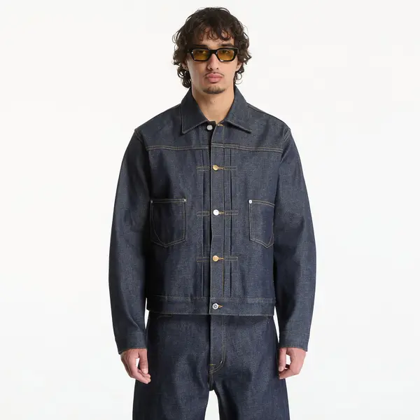 Brain Dead Jakna A.P.C. x Brain Dead Trucker Jacket UNISEX Blue XXL