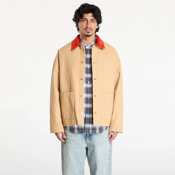 A.P.C. Jakna A.P.C. x Marc Jacobs UNISEX Lined Jacket W Contrast Collar Brown L