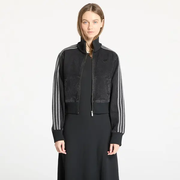adidas Originals Jakna adidas Adicolor Denim Track Top Black/ True Black Denim M