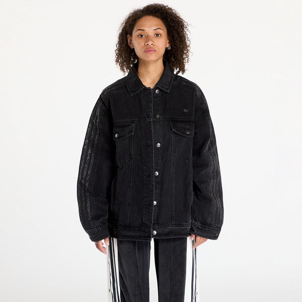 adidas Originals Jakna adidas Atlanta Denim Jacket Black M