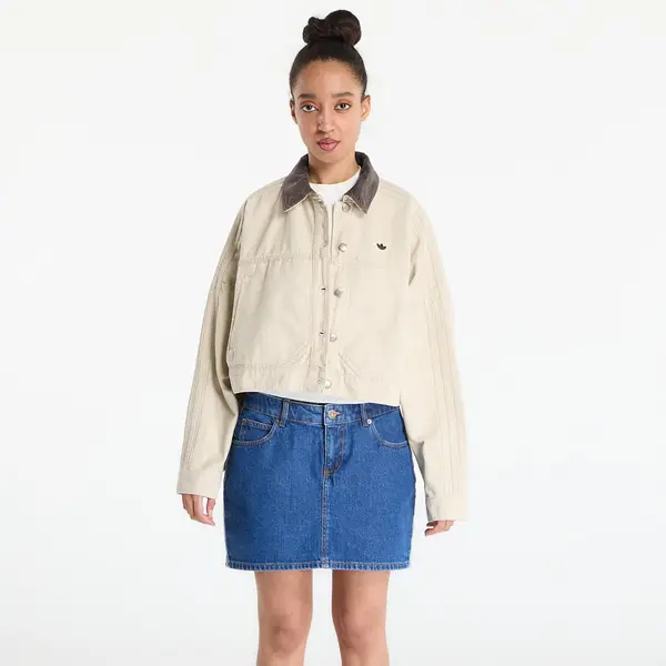 adidas Originals Jakna adidas Canvas Tracktop Jacket Stone Khaki XS