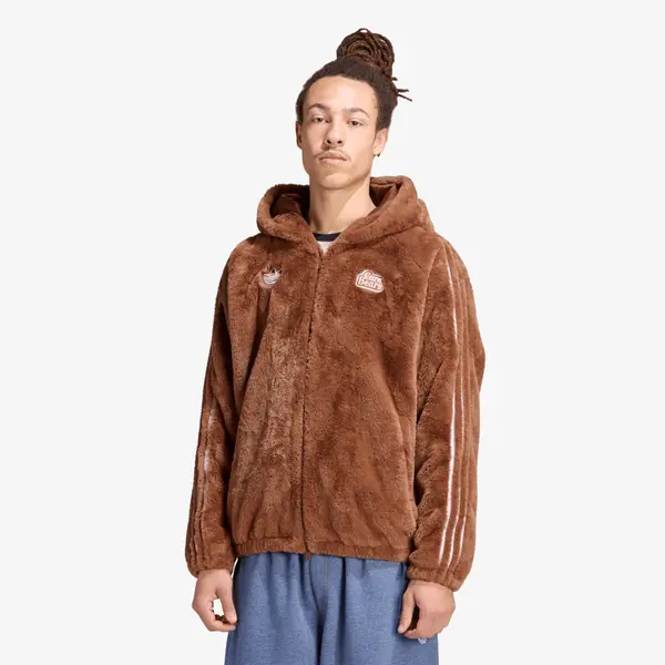 adidas Originals Jakna adidas Care Bear Fur Jacket Preloved Brown M