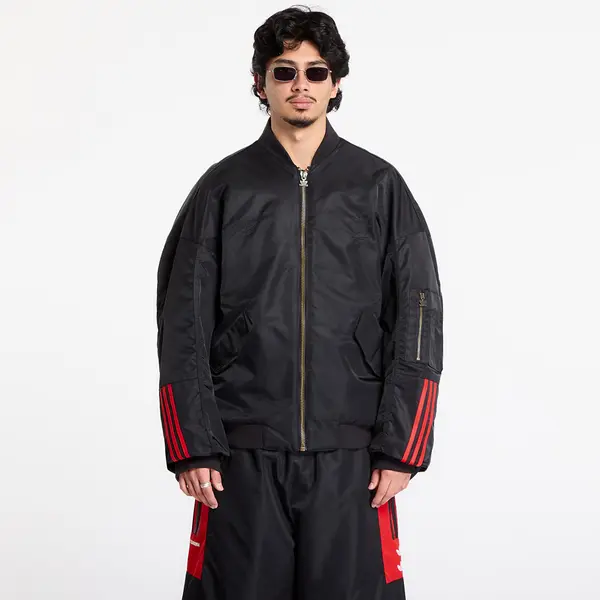 adidas Originals Jakna adidas Chavarria Satin Bomber Jkt Black L