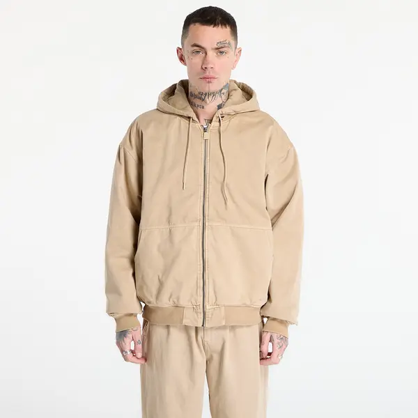 adidas Originals Jakna adidas Equipment Drill Padded Hoodie Stone Khaki XXL