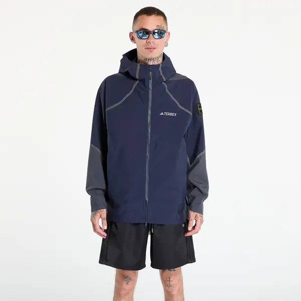 adidas Performance Jakna adidas National Geographic Waterproof Climaproof Rain Jacket Legend Ink L
