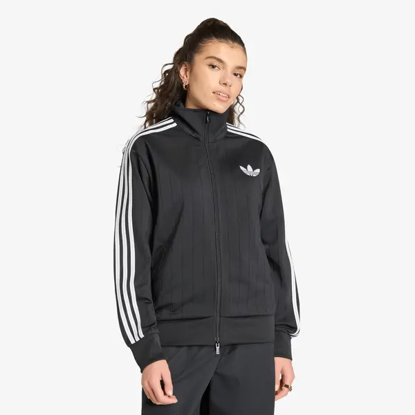 adidas Originals Jakna adidas Pinstripe Firebird Loose Tracktop Black/ White/ Grey Two XS