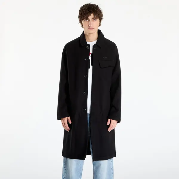 adidas Originals Jakna adidas Premium Essentials Wool Overcoat Black M