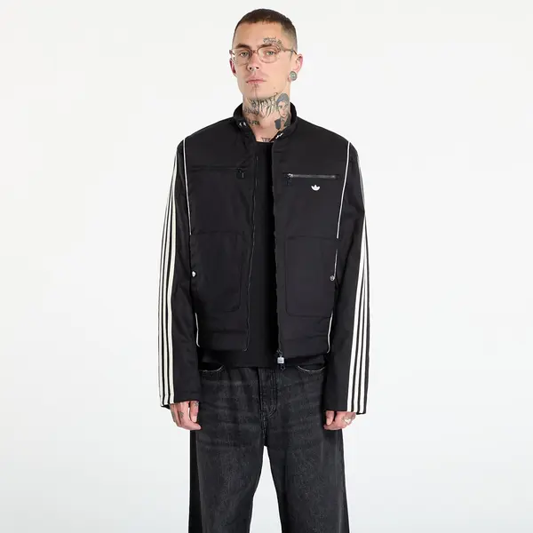 adidas Originals Jakna adidas Premium Waxed Jacket Black/ Black/ Off White M