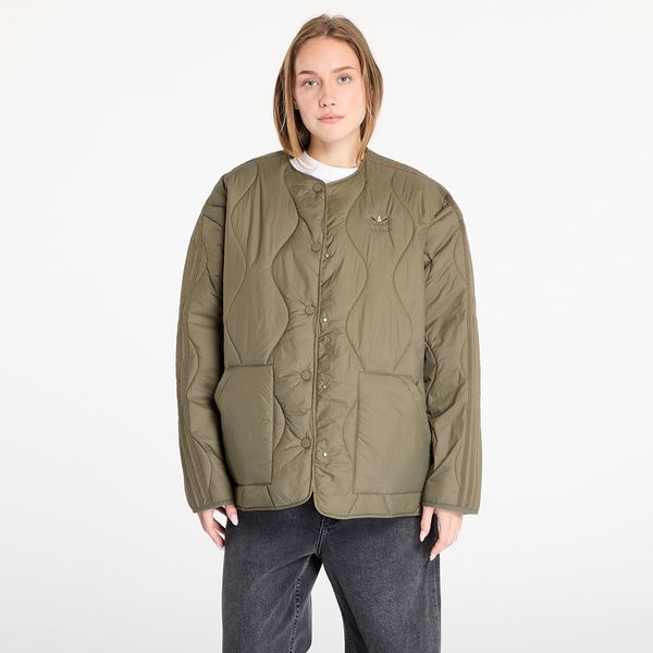 adidas Originals Jakna adidas Quilted Liner Jacket Olive Strata XS
