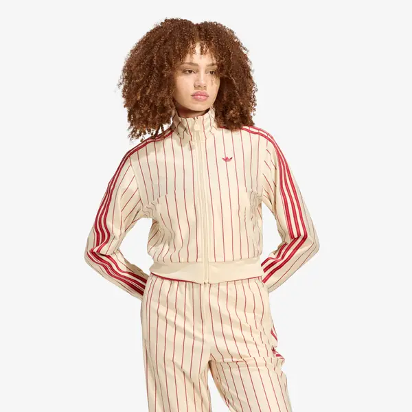 adidas Originals Jakna adidas Reversible Firebird Track Top Warm Vanilla/ Team Victory Red S