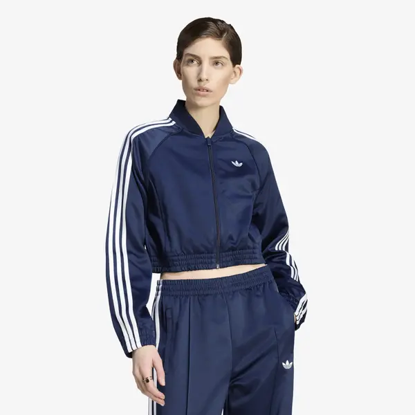 adidas Originals Jakna adidas Satin Sst Jacket Night Indigo/ White S