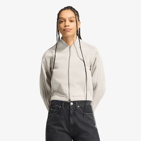 adidas Originals Jakna adidas SST 2.0 Denim Tracktop Clear Grey Denim XL