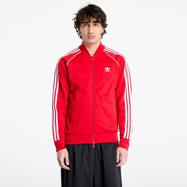adidas Originals Jakna adidas SST Adicolor Classics Tracktop UNISEX Better Scarlet/ White XXL