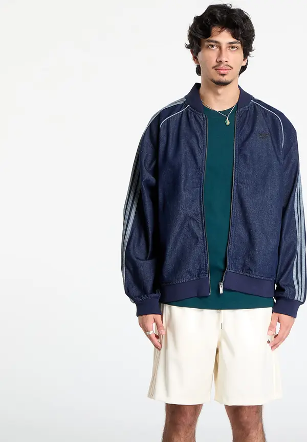 adidas Originals Jakna adidas SST Adicolor Loose Denim Stone Jacket Indigo Denim S