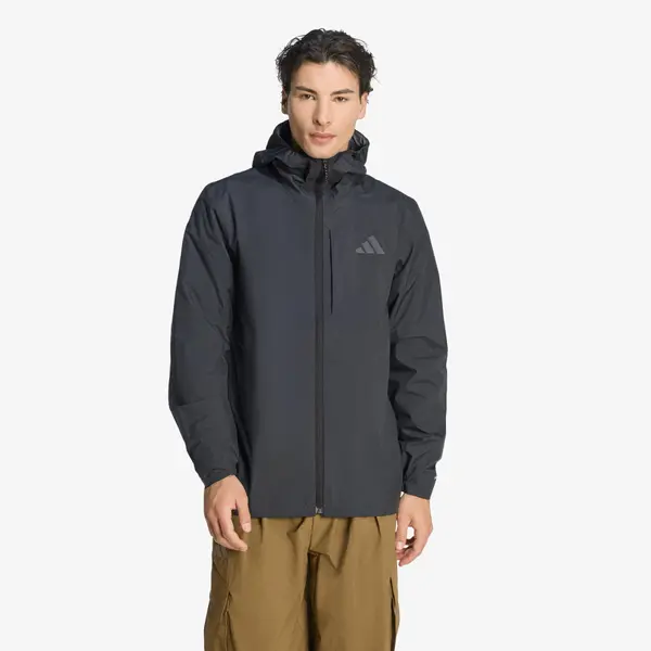 adidas Performance Jakna adidas TERREX Multi 2.5 Layer Climaproof Rain Jacket Black L