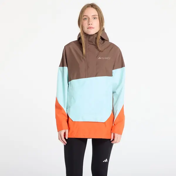 adidas Performance Jakna adidas Terrex Xploric 2.5L Climaproof Anorak Earth Strata XS