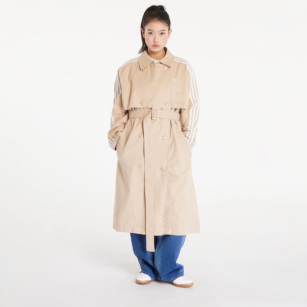 adidas Originals Jakna adidas Trench Coat Twill Magic Beige S