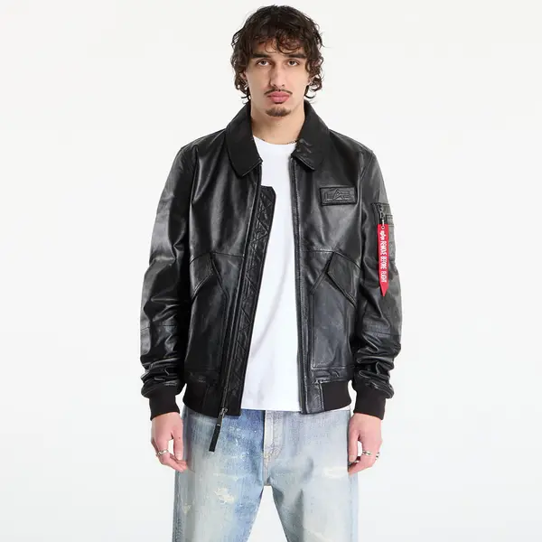 Alpha Industries Jakna Alpha Industries CWU-45/P Leather Black M