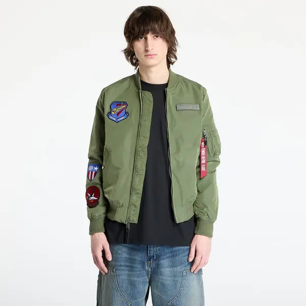 Alpha Industries Jakna Alpha Industries MA-1 TT Flying Tigers Sage Green L