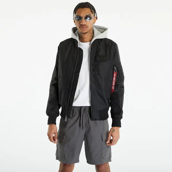 Alpha Industries Jakna Alpha Industries MA-1 TT Hood Black L