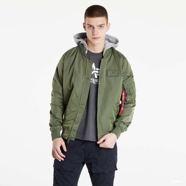 Alpha Industries Inc. Jakna Alpha Industries MA-1 TT Hood BP Sage Green M