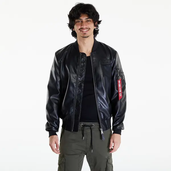Alpha Industries Jakna Alpha Industries MA-1 VF Vegan Leather Black M