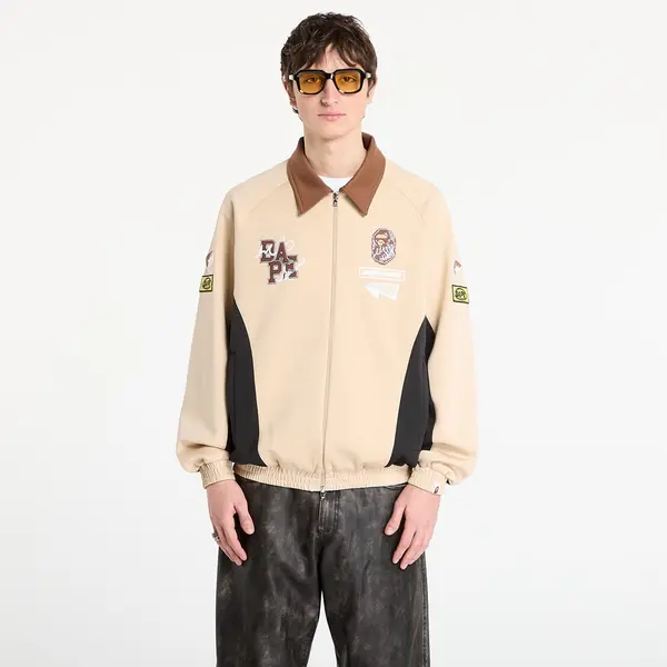 A BATHING APE Jakna BAPE® x FOOTSHOP - Track Jacket UNISEX Beige M