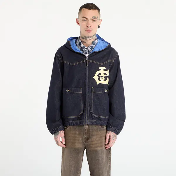 Billionaire Boys Club Icecream Jakna Billionaire Boys Club Icecream Western Panelled Zip Through Denim Jacket Indigo L
