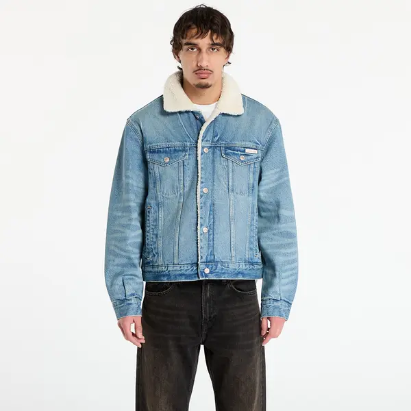 Calvin Klein Jakna Calvin Klein Jeans 90S Sherpa Trucker Jacket Blue S