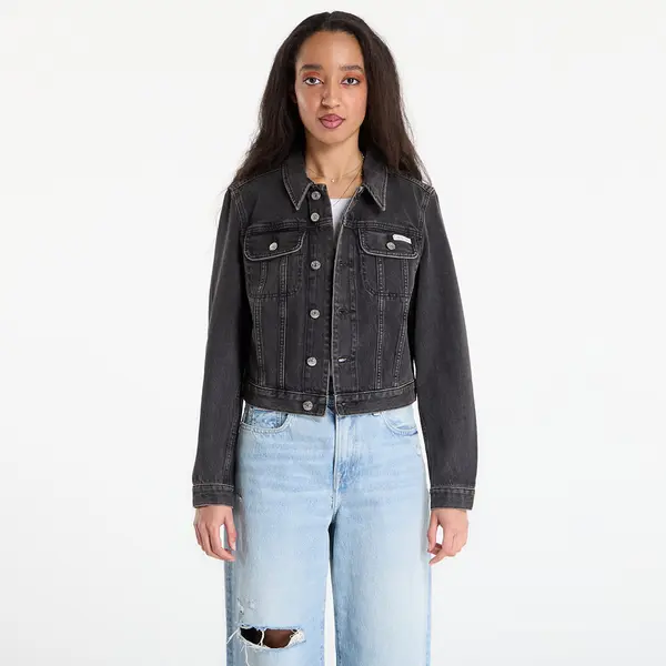Calvin Klein Jakna Calvin Klein Jeans Cropped 90S Denim Jacket Black XS