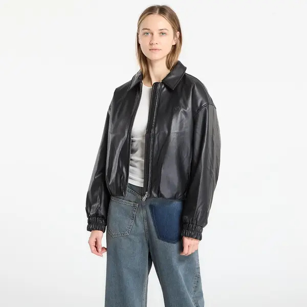 Calvin Klein Jakna Calvin Klein Jeans Faux Leather Insulated Jacket Black S