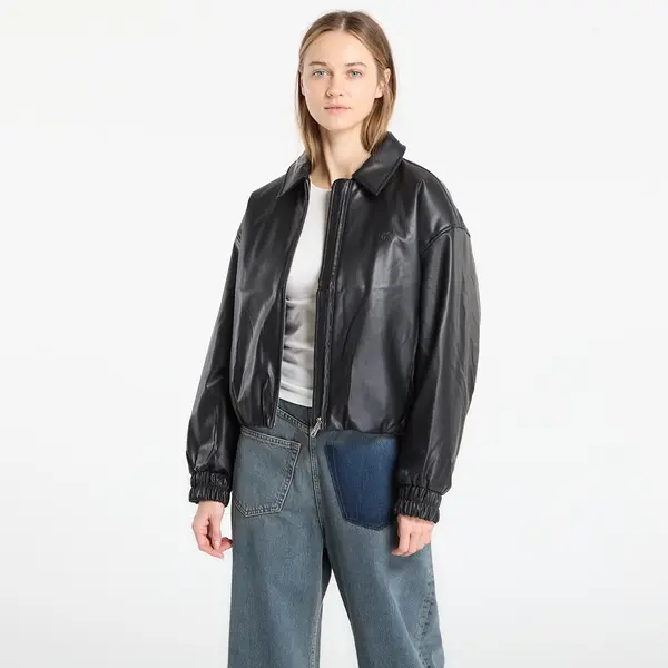 Calvin Klein Jakna Calvin Klein Jeans Faux Leather Insulated Jacket Black XS
