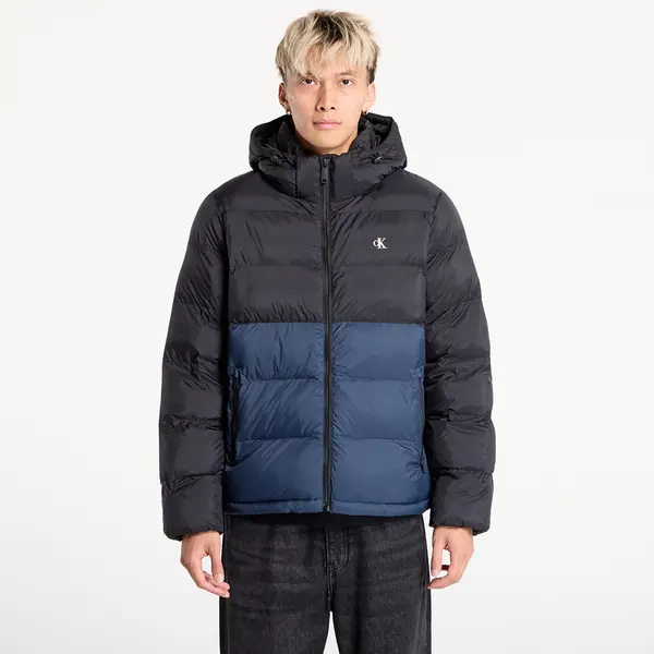 Calvin Klein Jakna Calvin Klein Jeans Ls Nylon Color Bock Jacket Black M