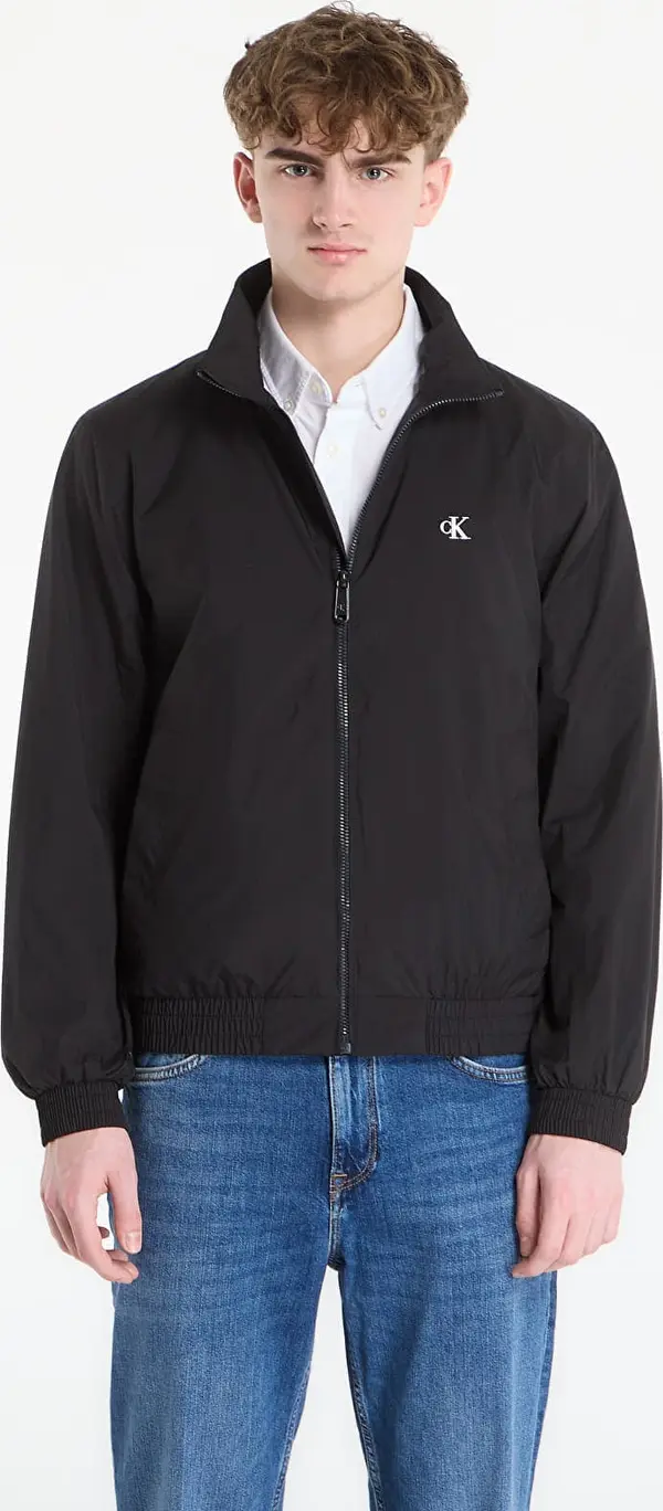 Calvin Klein Jakna Calvin Klein Jeans Ls Unfilled Nylon Harrington Jacket Black L