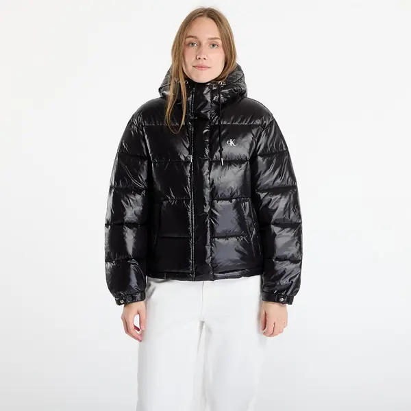 Calvin Klein Jakna Calvin Klein Jeans Shine Puffer Jacket Black L