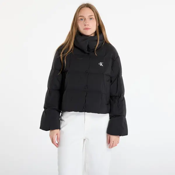 Calvin Klein Jakna Calvin Klein Jeans Short Down Puffer Jacket Black L