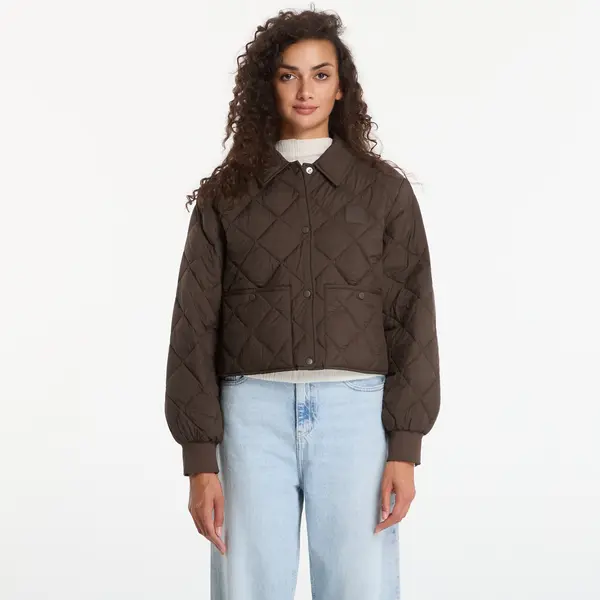 Calvin Klein Jakna Calvin Klein Jeans Ulw Short Seasonal Quilted Liner Jacket Dark Coffee XS
