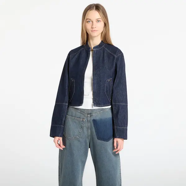 Calvin Klein Jakna Calvin Klein Jeans Zip Denim Jacket Blue XXS