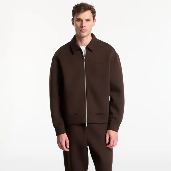 Calvin Klein Jakna Calvin Klein Ls Cooling Spacer Fz Shirt Jacket Dark Coffee M