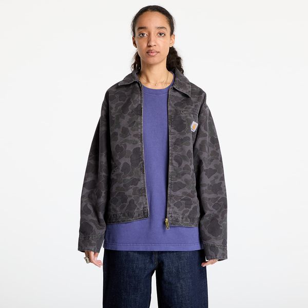 Carhartt WIP Jakna Carhartt WIP Duck Detroit Jacket UNISEX Camo Duck/ Green/ Graphite Garment Dyed S