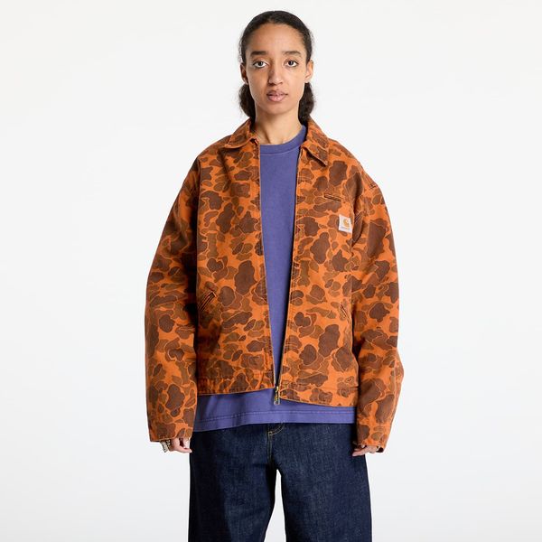 Carhartt WIP Jakna Carhartt WIP Duck Detroit Jacket UNISEX Camo Duck/ Green/ Turmeric Garment Dyed S