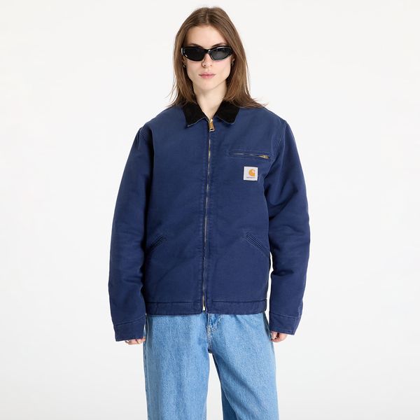 Carhartt WIP Jakna Carhartt WIP OG Detroit Jacket UNISEX Air Force Blue/ Black Aged Canvas XS