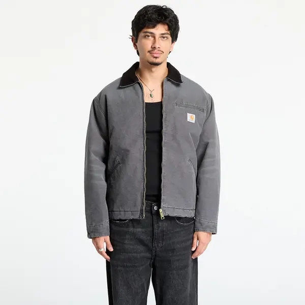 Carhartt WIP Jakna Carhartt WIP OG Detroit Jacket UNISEX Graphite/ Black Stone Canvas XXL
