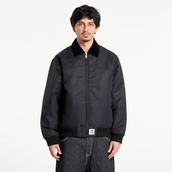 Carhartt WIP Jakna Carhartt WIP Santa Fe Alumni Jacket UNISEX Black/ Scarlet XL